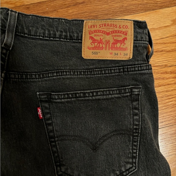 Levi’s 569 Black 34x34 - Picture 4 of 5
